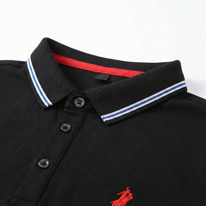 Herren-Poloshirt Wind