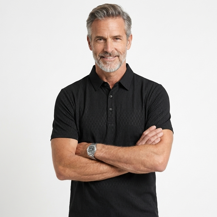 Herren-Poloshirt Basic