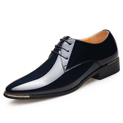 Lederschuh Envernizado