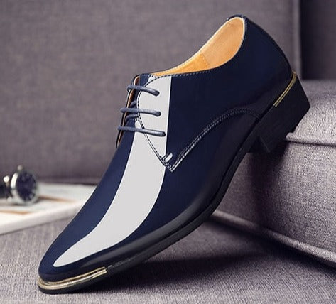 Lederschuh Envernizado