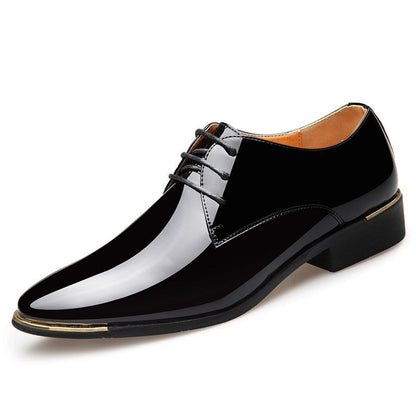 Lederschuh Envernizado