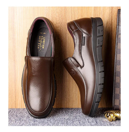 Herren-Businessschuh Echtleder