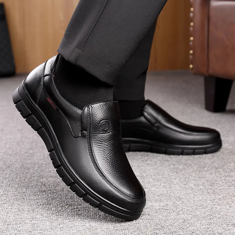 Herren-Businessschuh Echtleder