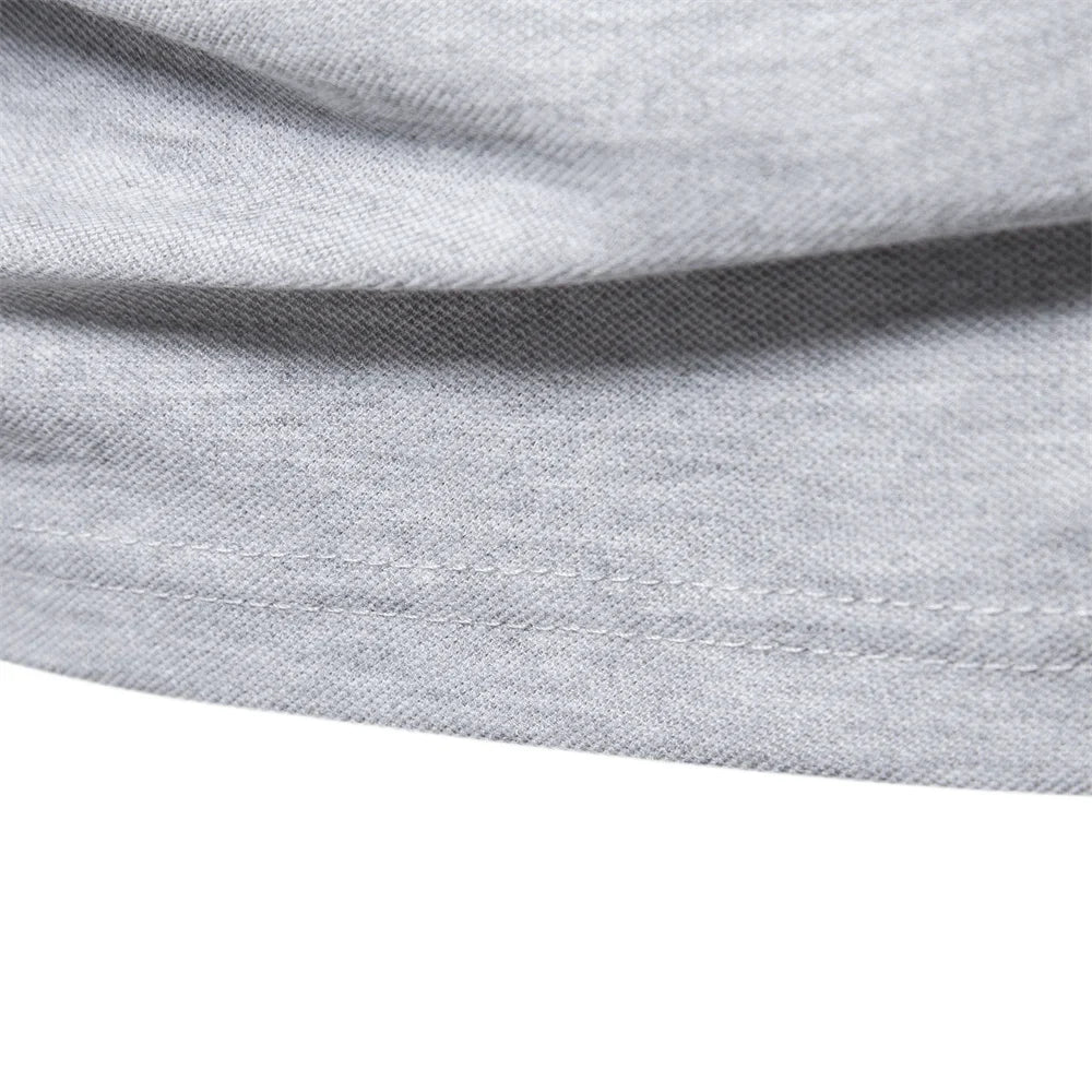 Herren-Poloshirt Langarm