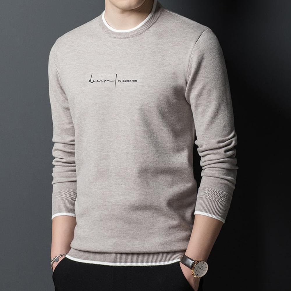 Herrenpullover Lean